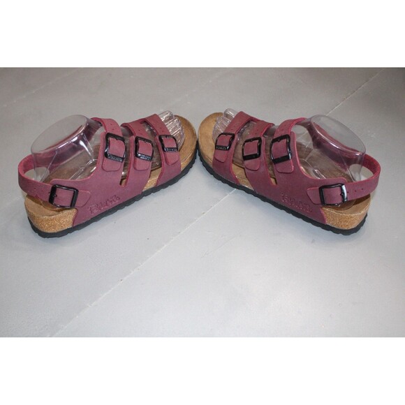 Birkenstock Birki’s Ellice Sandals Womens 7 EU 38 Narrow Triple Strap Slingback - Picture 5 of 9